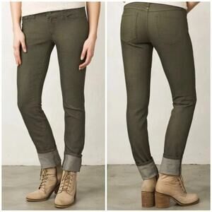 PrAna | Cargo Green Low-Rise Kara Jeans | Size 6/28